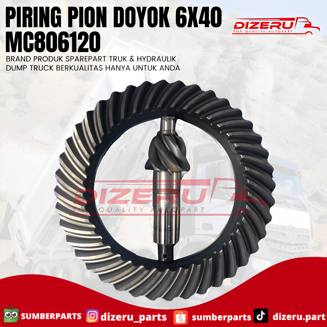 Piring Pion Doyok 6x40 mc806120